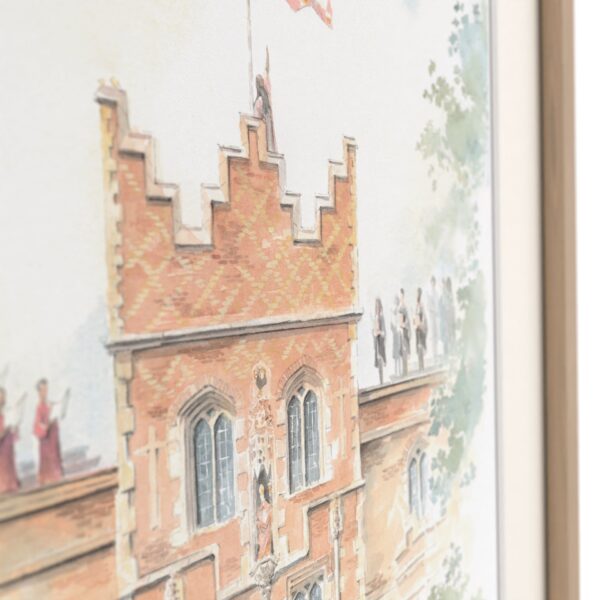 Watercolour Painting of Jesus College Gatehouse 