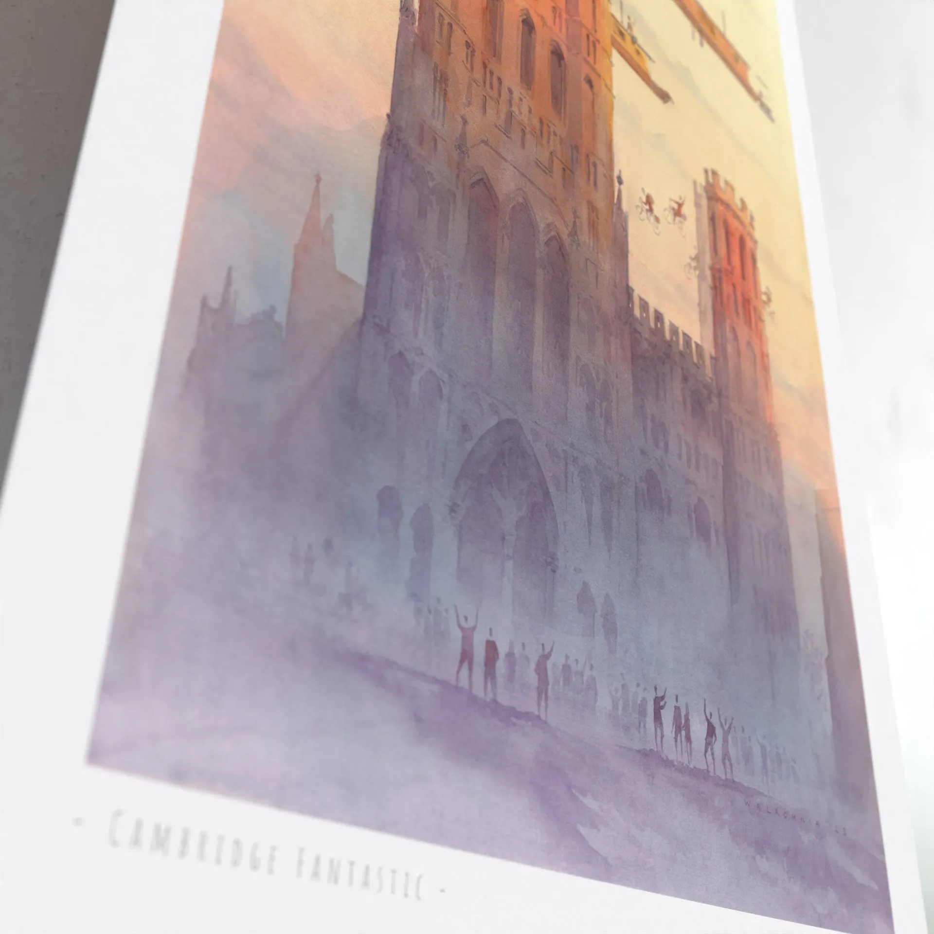 Closeup of Ely Cathedral Limited Print of 200