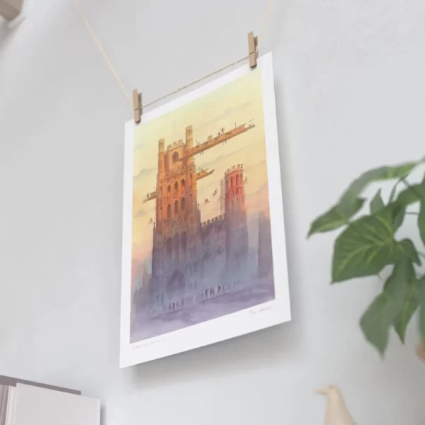 Ely Cathedral At Dawn Limited Edition Print